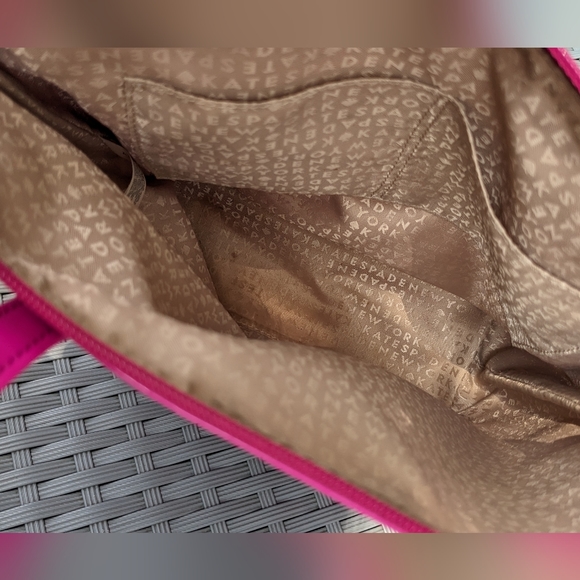 Pink tote Kate Spade as new condition - Picture 7 of 8